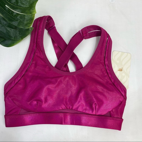 FABLETICS BELLE IRIDESCENT HIGH-IMPACT SPORT BRA N - Picture 2 of 5